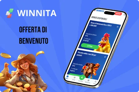 Winnita Offerta di Benvenuto